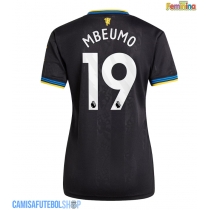 Camisa de time de futebol Manchester United Bryan Mbeumo #19 Replicas 3º Equipamento Feminina 2025-26 Manga Curta
